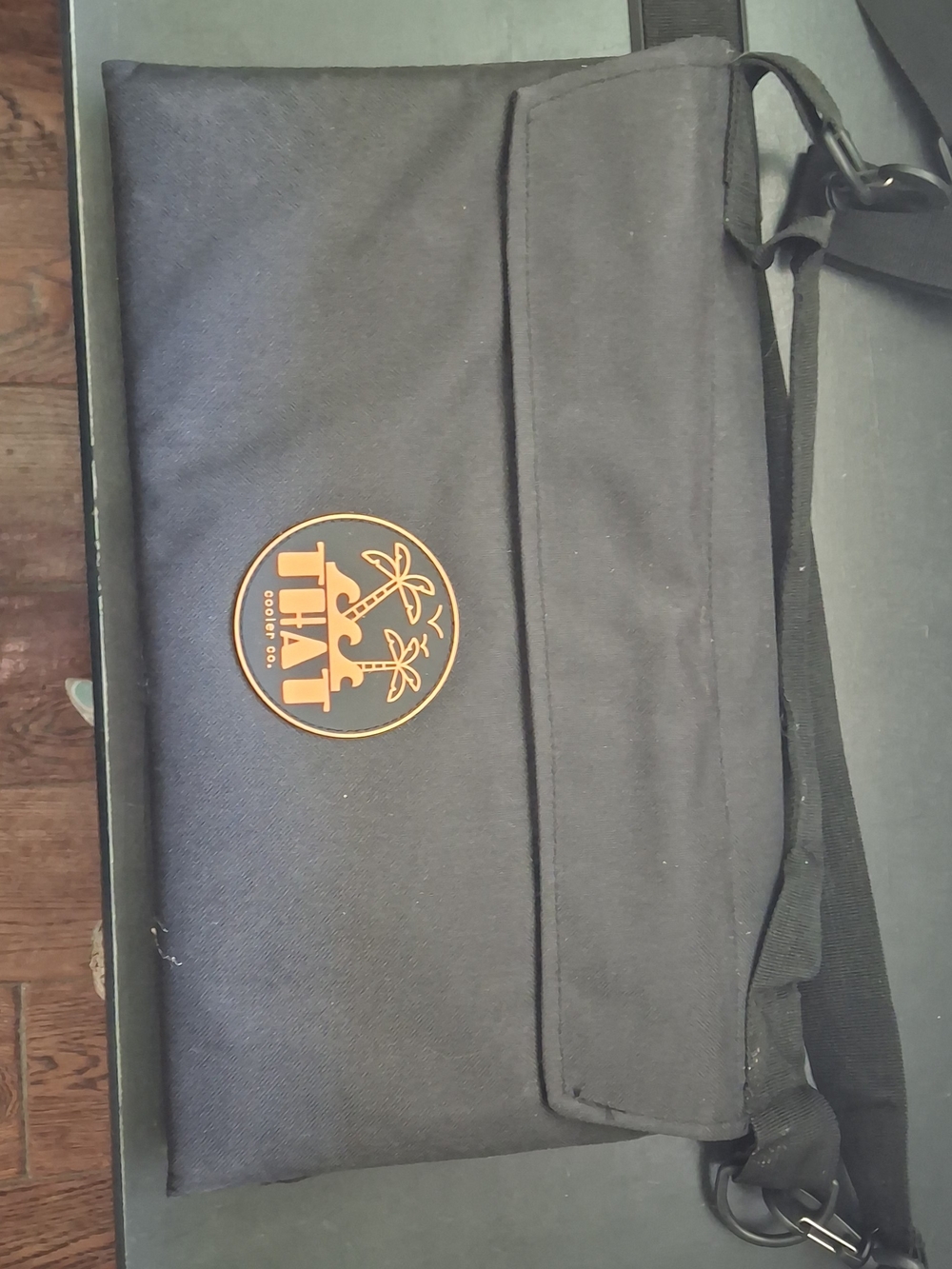Bike Bag With Cross Over Strap To Take With You.